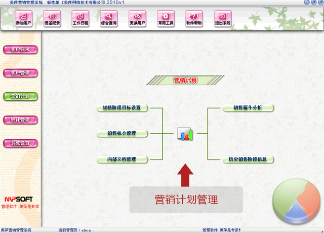 美萍营销计划管理软件